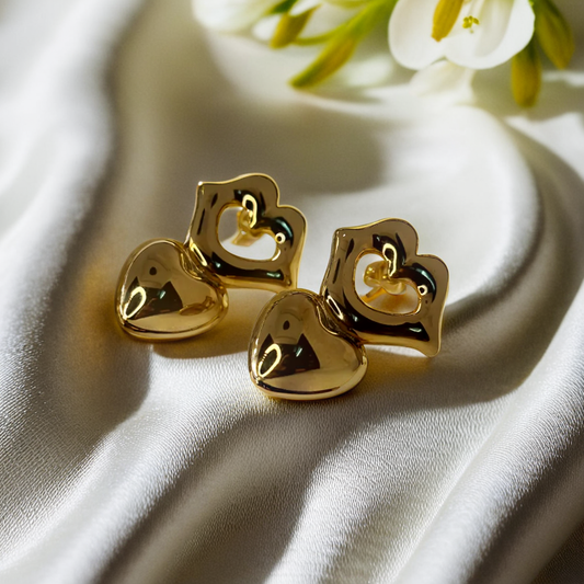 Kiss Heart Earrings