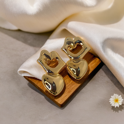 Kiss Heart Earrings