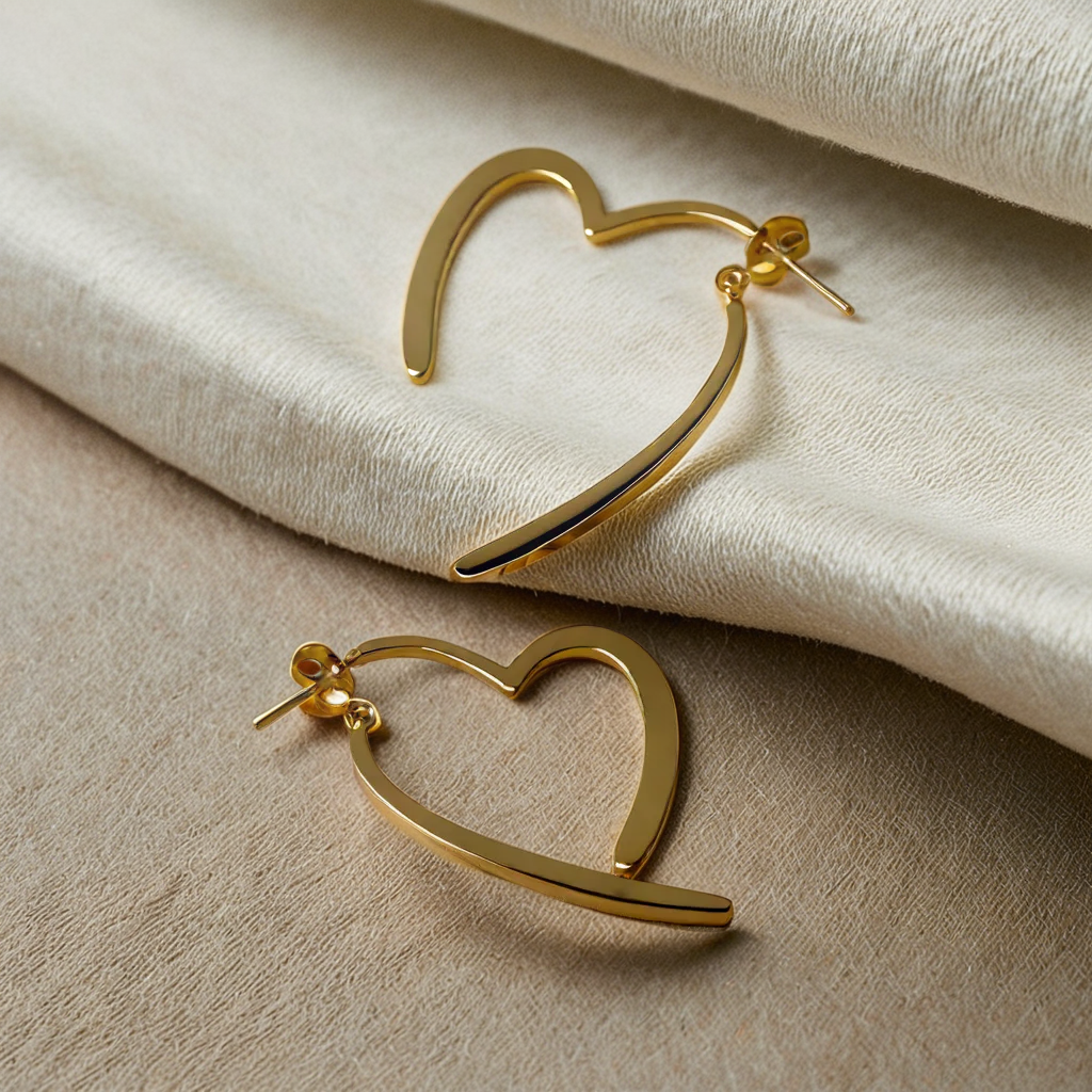 Victoria Heart Earrings